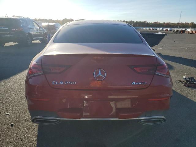  MERCEDES-BENZ CLA-CLASS 2020 Czerwony