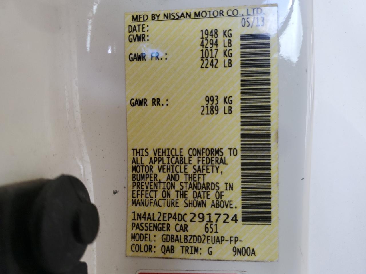 2013 Nissan Altima - Image 13