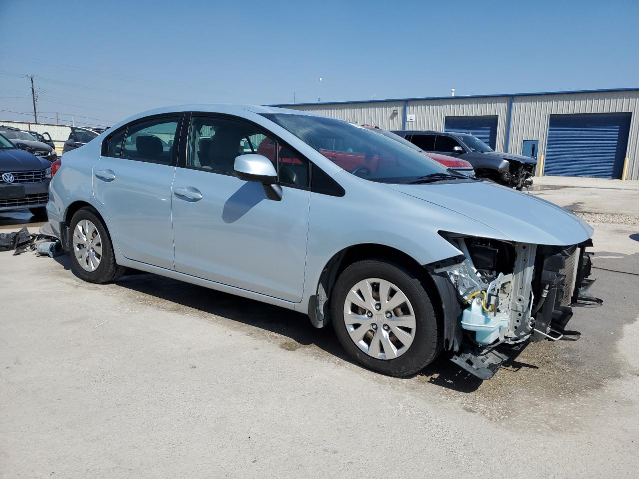 2012 Honda Civic Lx VIN: 2HGFB2F57CH528767 Lot: 73484314