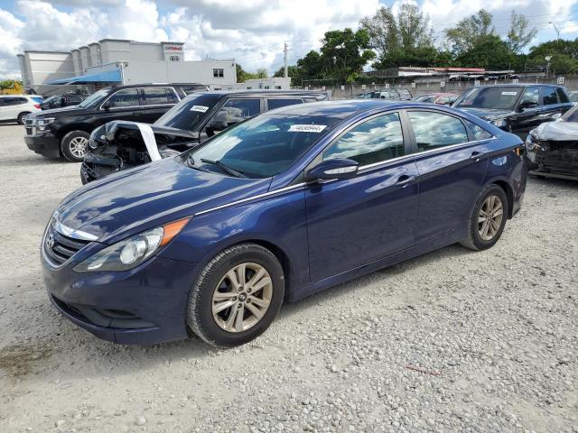  HYUNDAI SONATA 2014 Blue