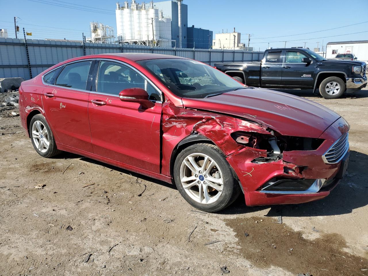 2018 Ford Fusion Se VIN: 3FA6P0HD1JR229890 Lot: 74958714