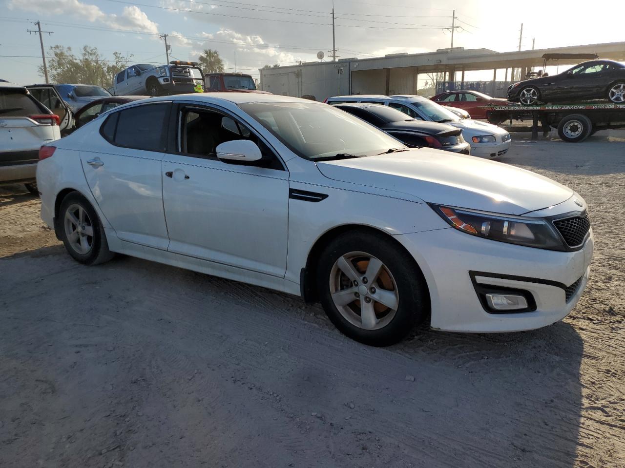 2015 Kia Optima Lx VIN: KNAGM4A78F5627057 Lot: 75162154