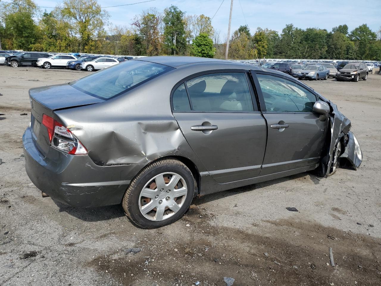 2008 Honda Civic Lx VIN: 2HGFA16548H338560 Lot: 74270144