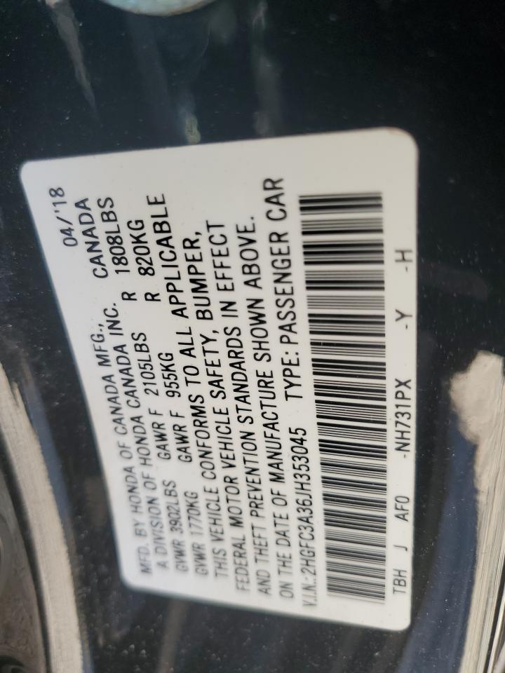 2018 Honda Civic - Image 12