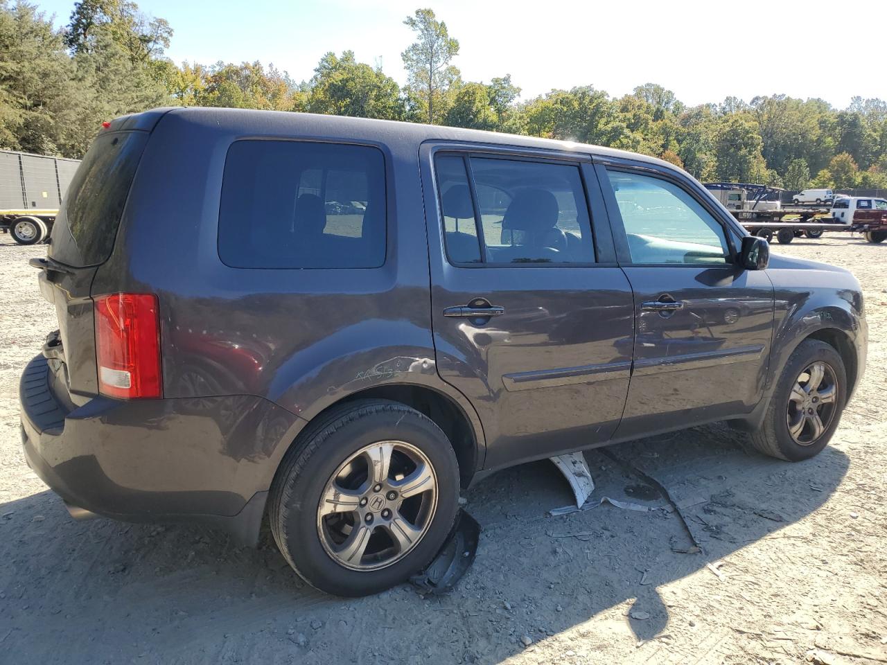 2014 Honda Pilot Exl VIN: 5FNYF4H55EB033139 Lot: 76611334