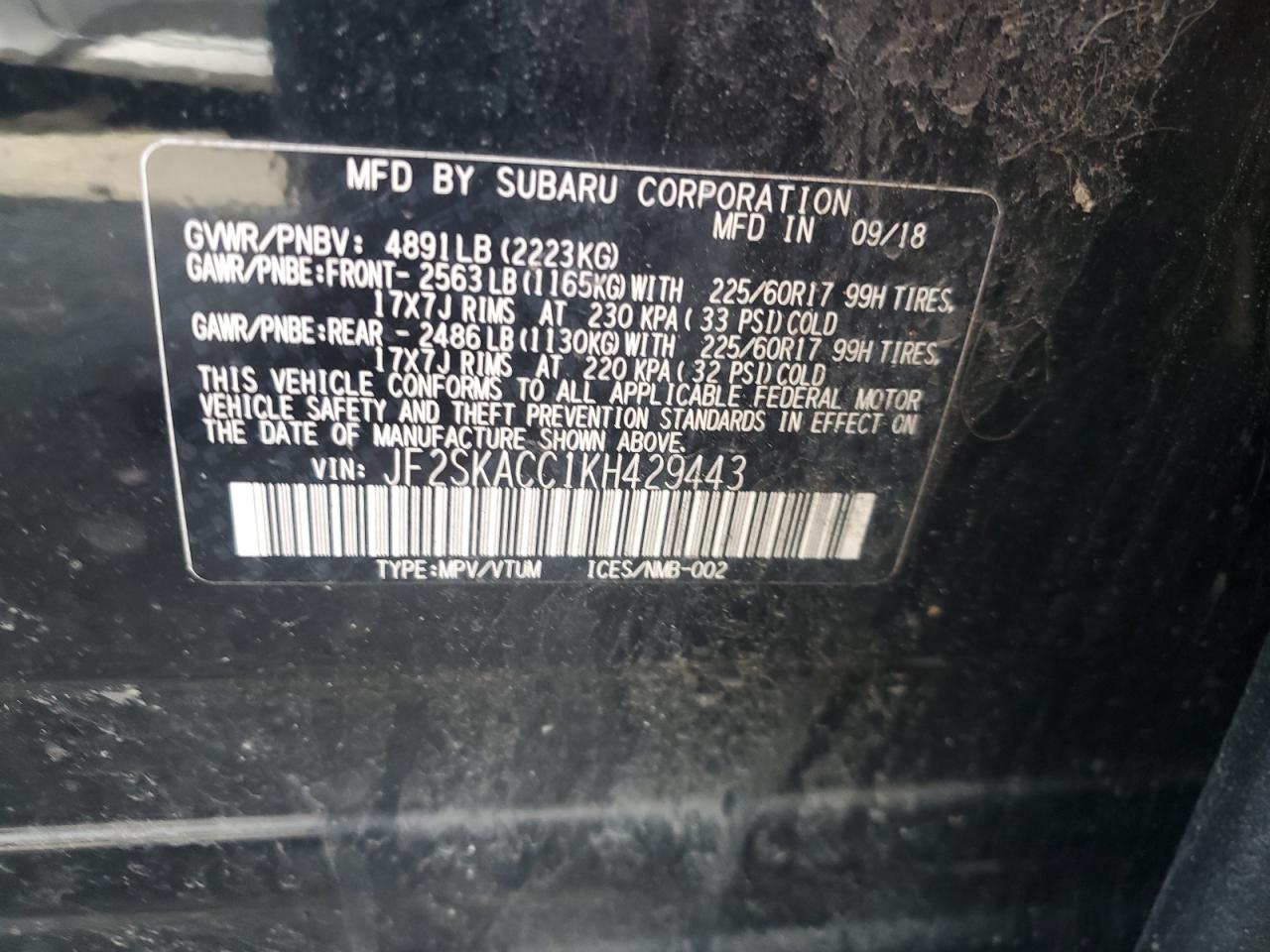 2019 Subaru Forester - Image 13