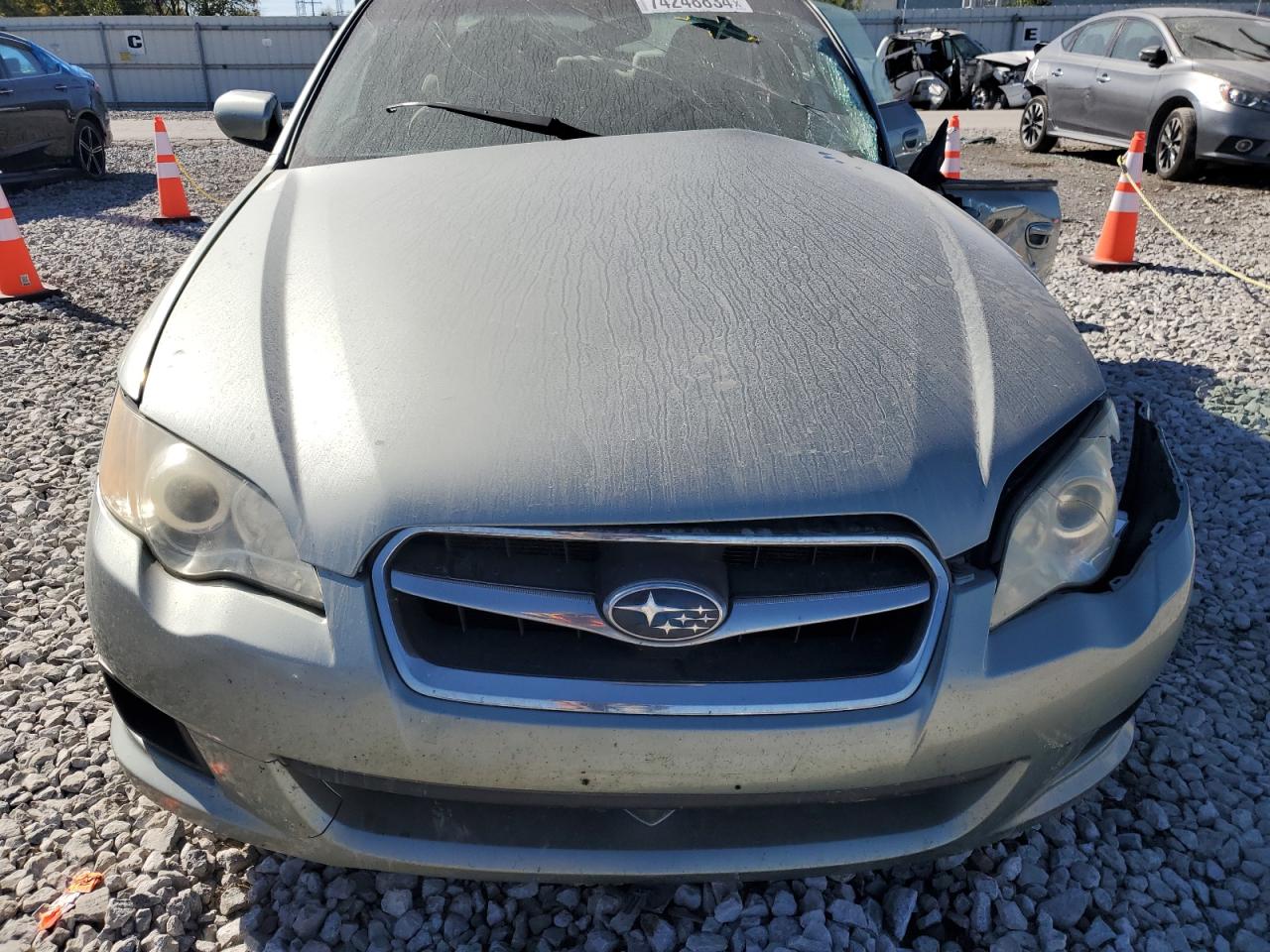 2009 Subaru Legacy 2.5I VIN: 4S3BL616097235606 Lot: 74248834