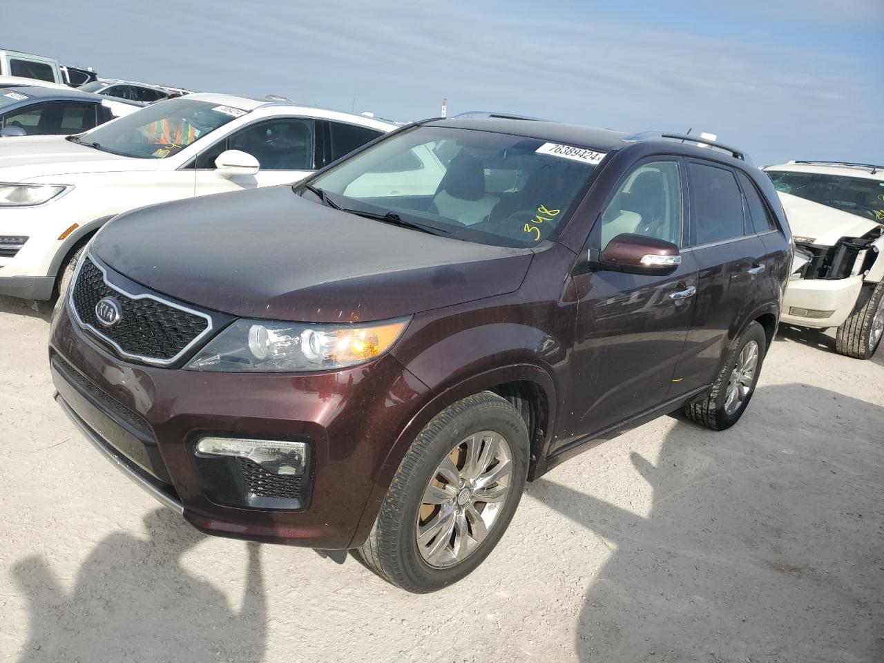 2013 Kia Sorento Sx VIN: 5XYKW4A28DG316437 Lot: 76389424