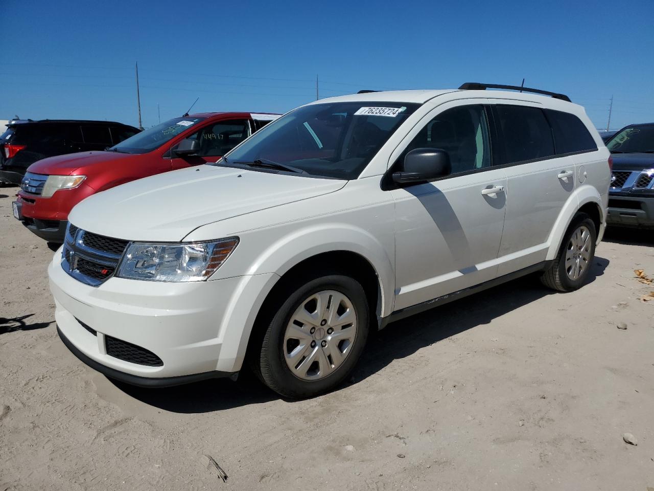 2018 Dodge Journey Se VIN: 3C4PDCAB2JT524887 Lot: 76235724