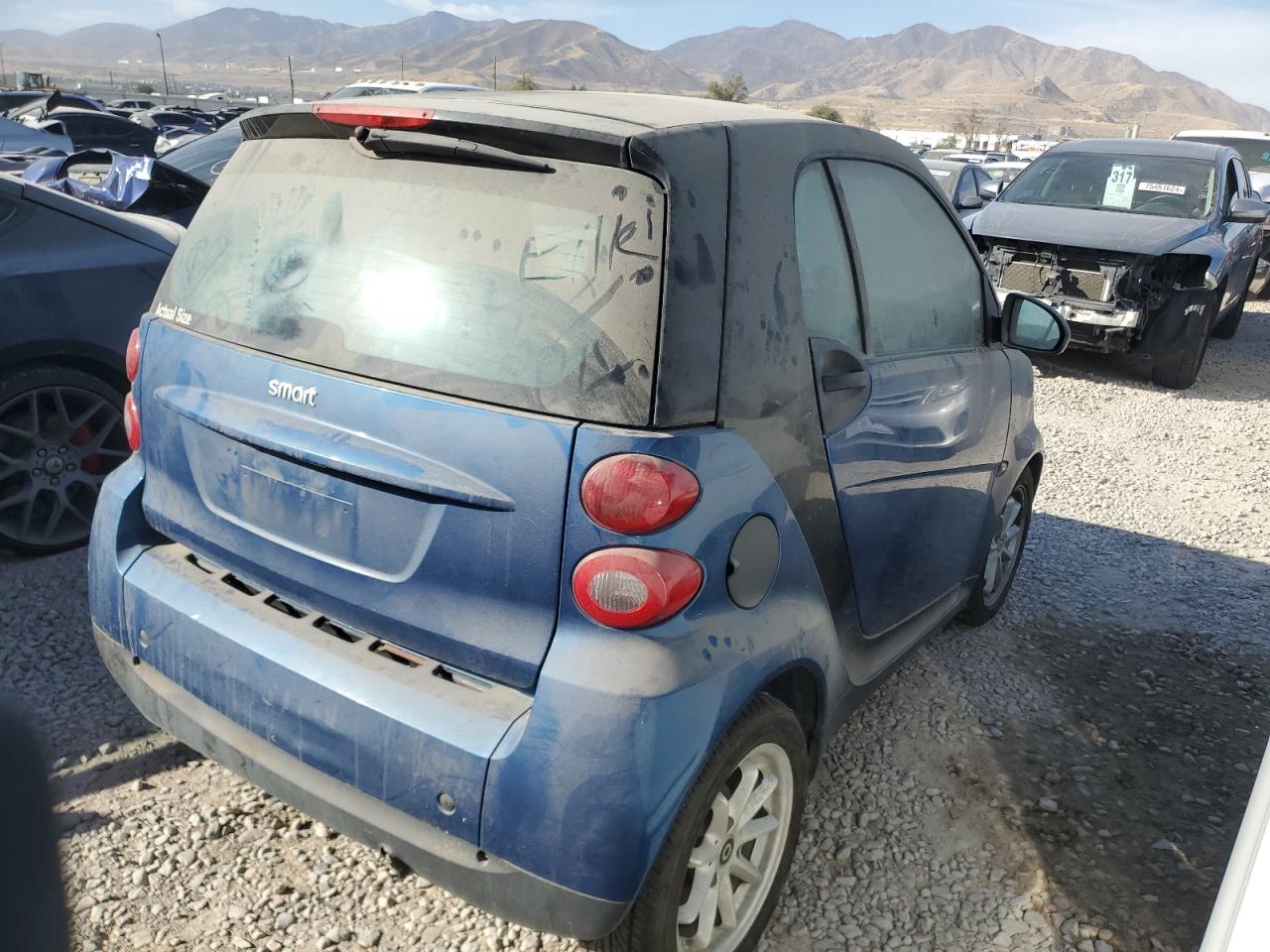 2008 Smart Fortwo Pure VIN: WMEEJ31X18K096027 Lot: 75811994