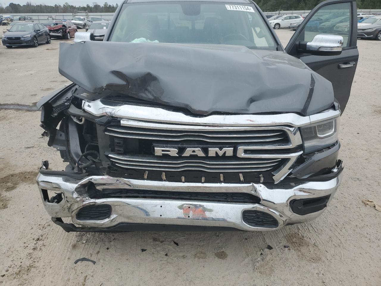 2019 Ram 1500 Laramie VIN: 1C6RRERT4KN655802 Lot: 77311154