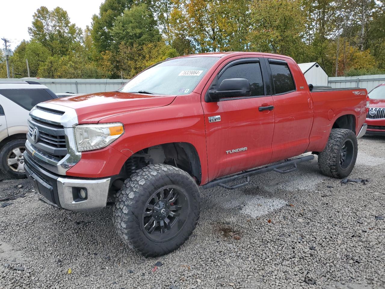 2014 Toyota Tundra Double Cab Sr VIN: 5TFUW5F14EX339601 Lot: 76329064