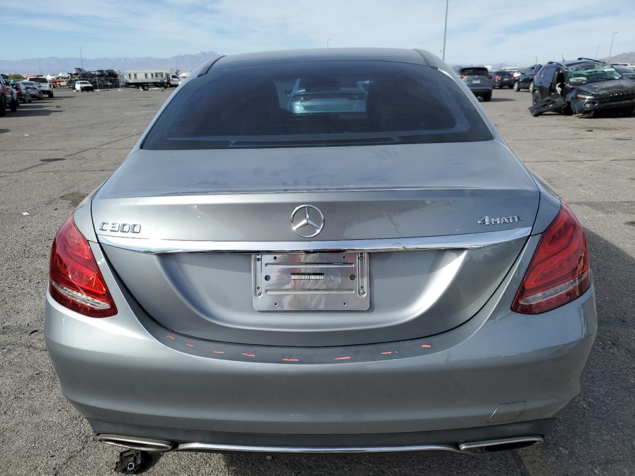 2015 Mercedes-Benz C 300 4Matic VIN: 55SWF4KB4FU004608 Lot: 78731424