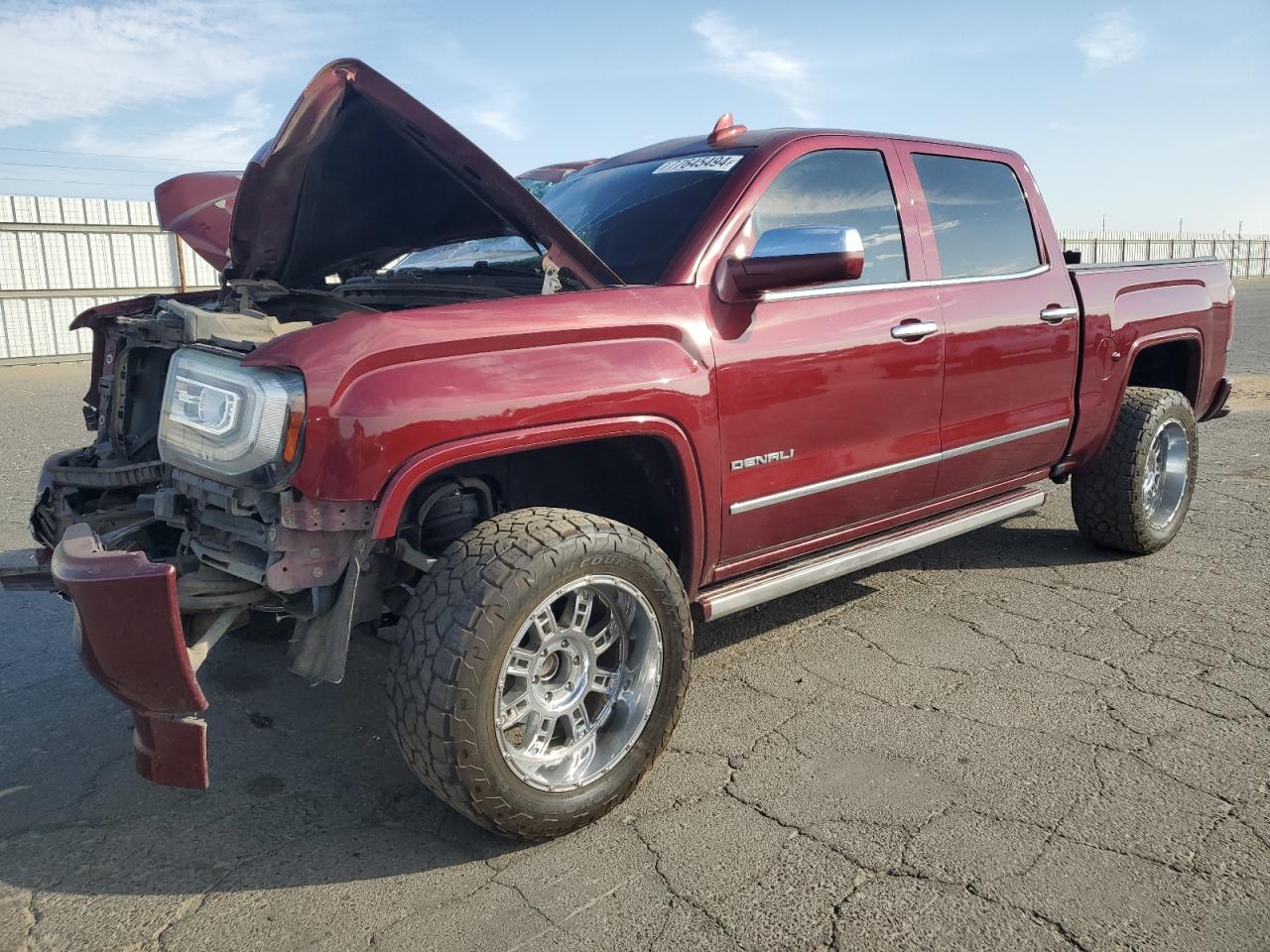 2016 GMC Sierra C1500 Denali VIN: 3GTP1PEC8GG215123 Lot: 77645494