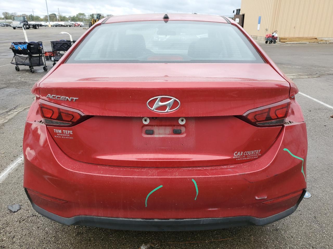 2018 Hyundai Accent Se VIN: 3KPC24A35JE018414 Lot: 76175764