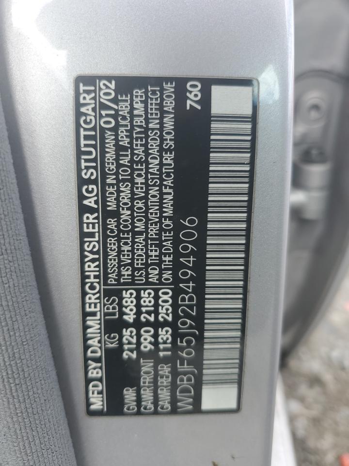 2002 Mercedes-Benz E-klasse - Image 12