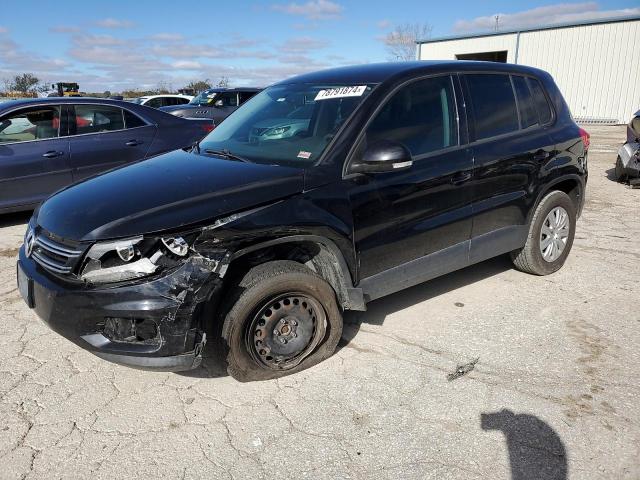 2014 Volkswagen Tiguan S de vânzare în Kansas City, KS - Front End