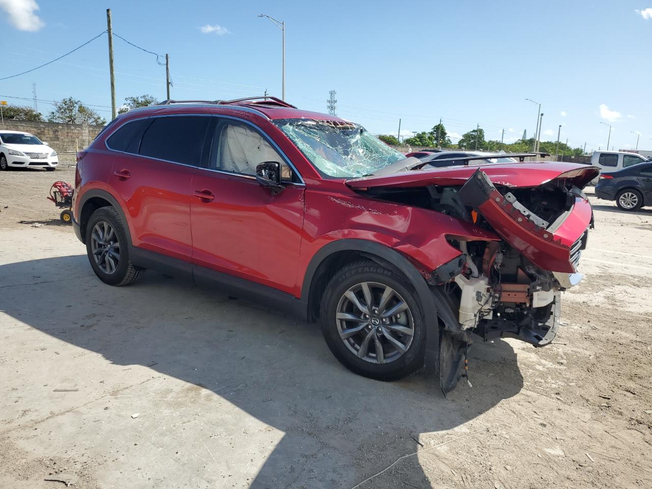 2021 Mazda Cx-9 Touring VIN: JM3TCACY4M0516497 Lot: 77304544