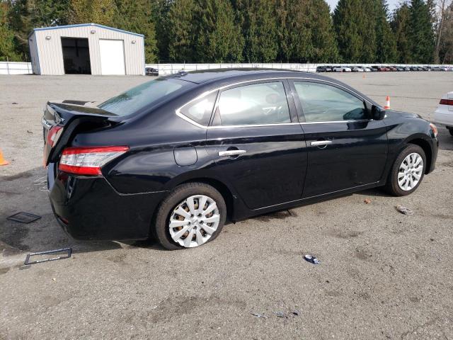 Sedans NISSAN SENTRA 2015 Czarny