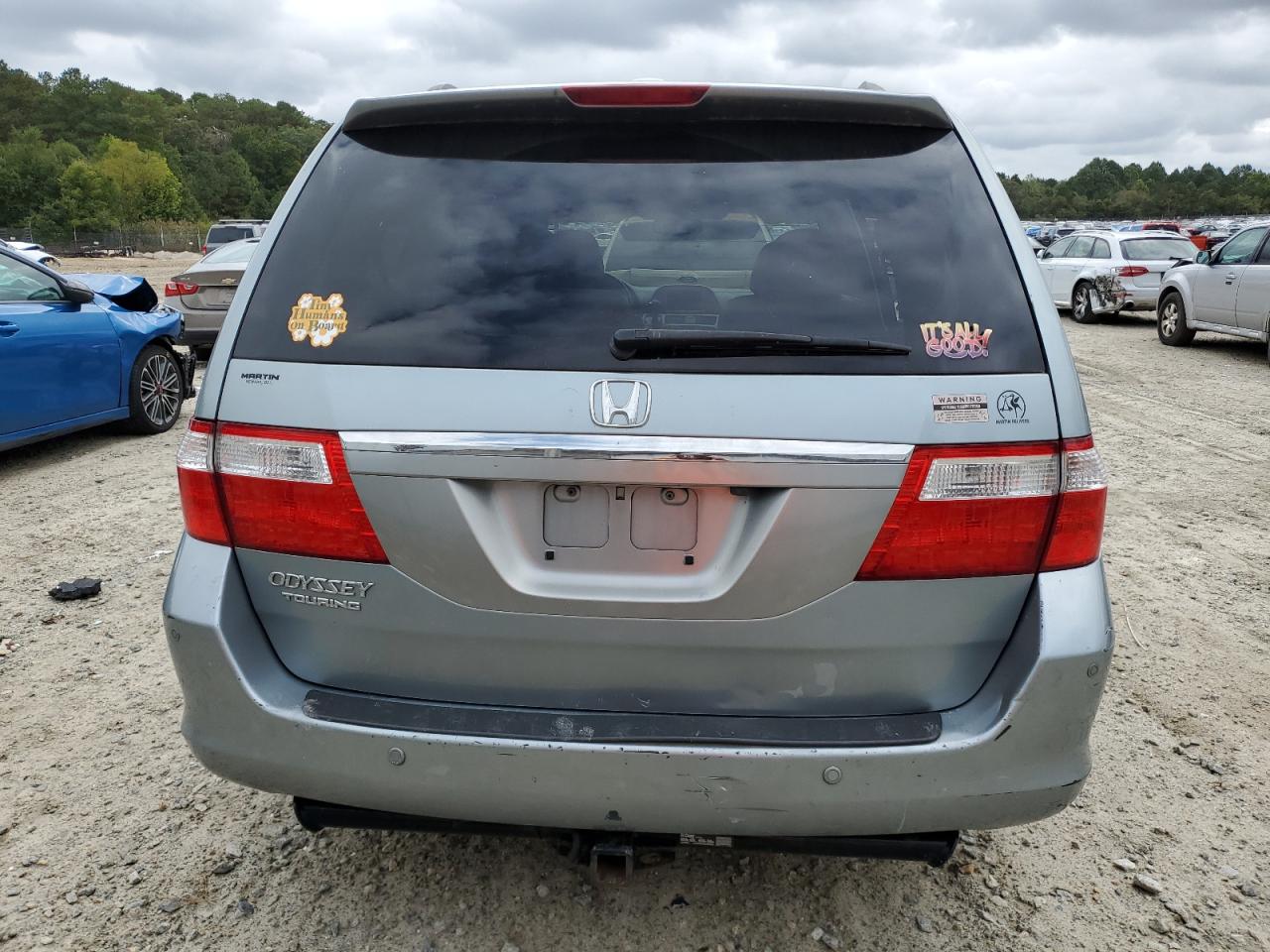 2006 Honda Odyssey Touring VIN: 5FNRL38806B120174 Lot: 73464924