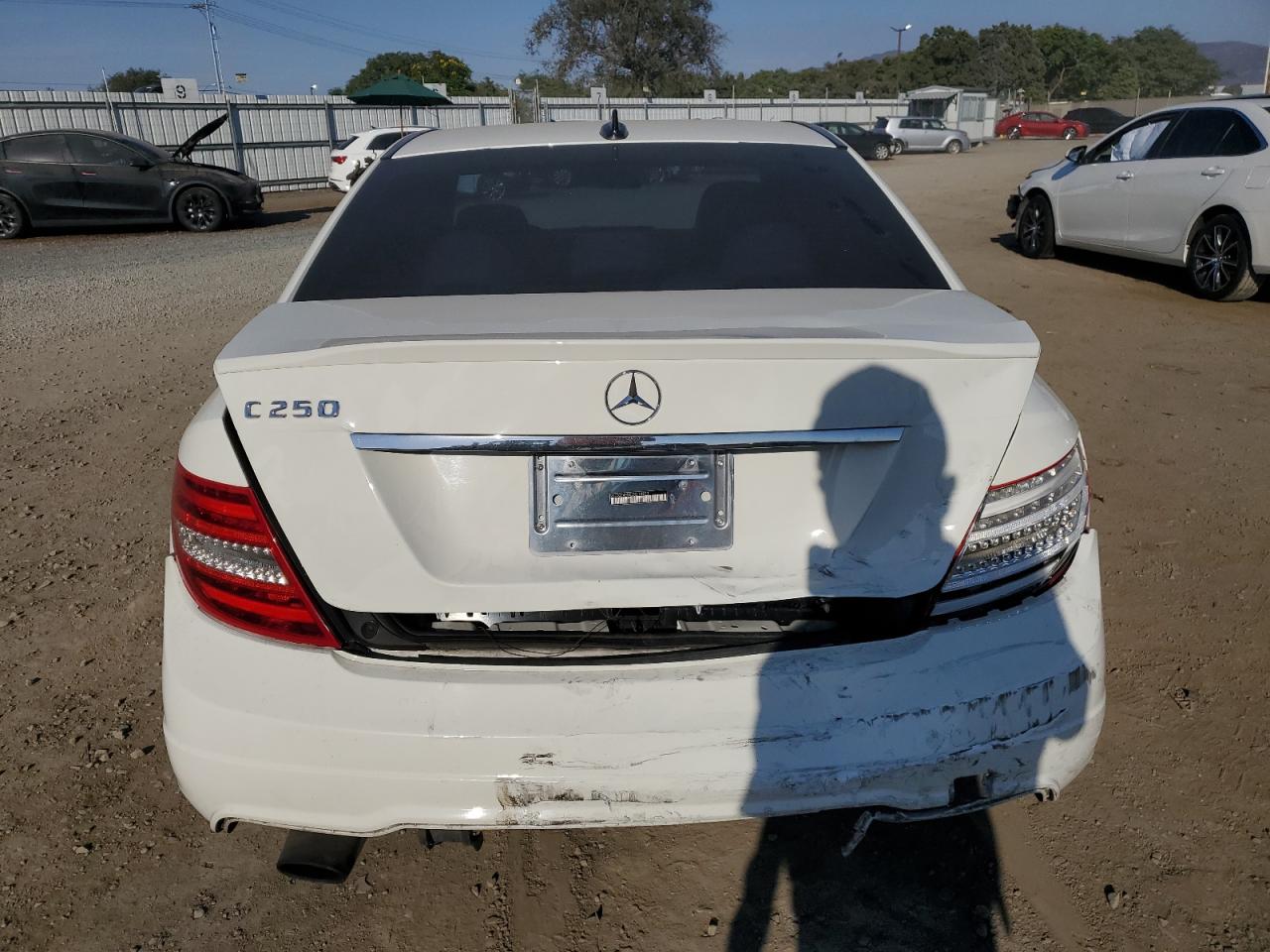 2012 Mercedes-Benz C 250 VIN: WDDGF4HB0CR218973 Lot: 74832724