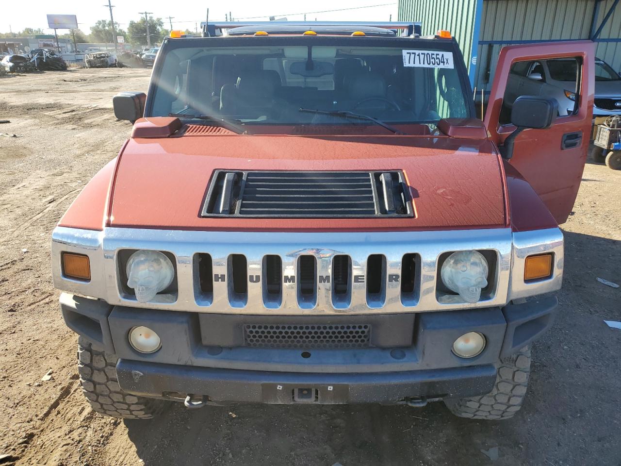 2003 Hummer H2 VIN: 5GRGN23U33H125797 Lot: 77170554