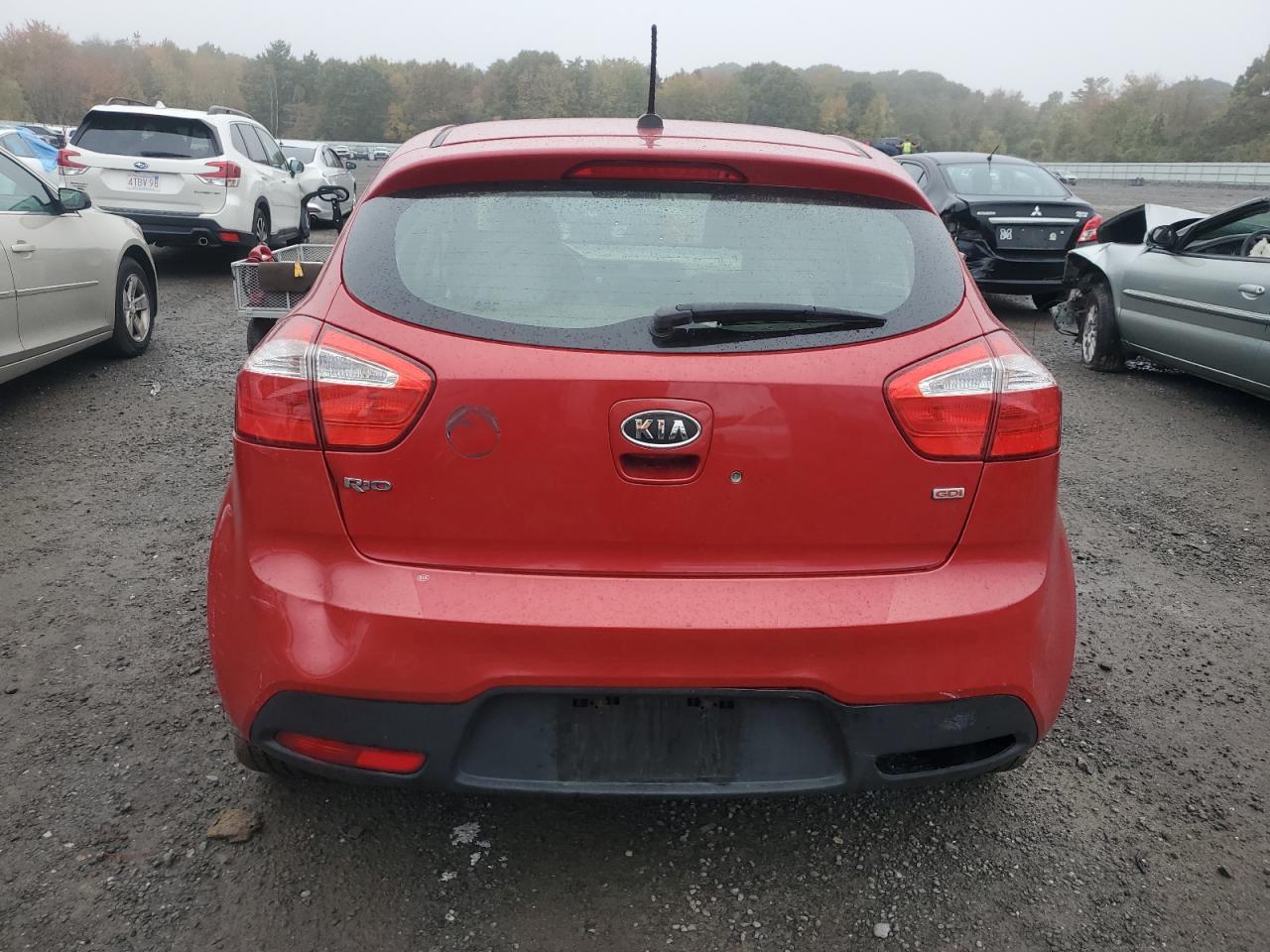 2013 Kia Rio Lx VIN: KNADM5A35D6114507 Lot: 76181794