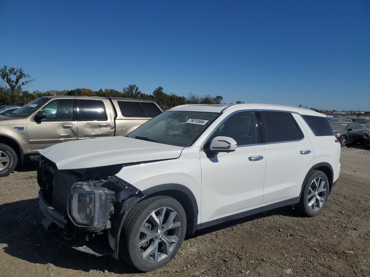 KM8R3DHE8MU284154 2021 Hyundai Palisade Sel