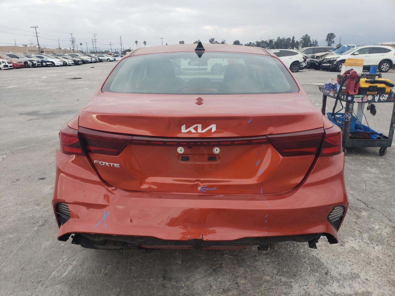 2023 Kia Forte Lx VIN: 3KPF24AD3PE611154 Lot: 76621994