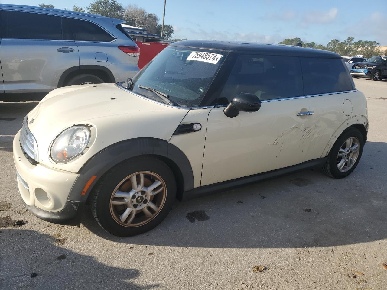 2012 Mini Cooper VIN: WMWSU3C58CT369503 Lot: 75948574