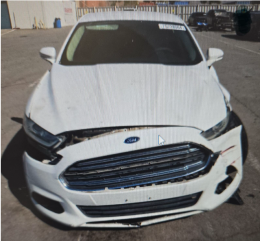  FORD FUSION 2015 Белый