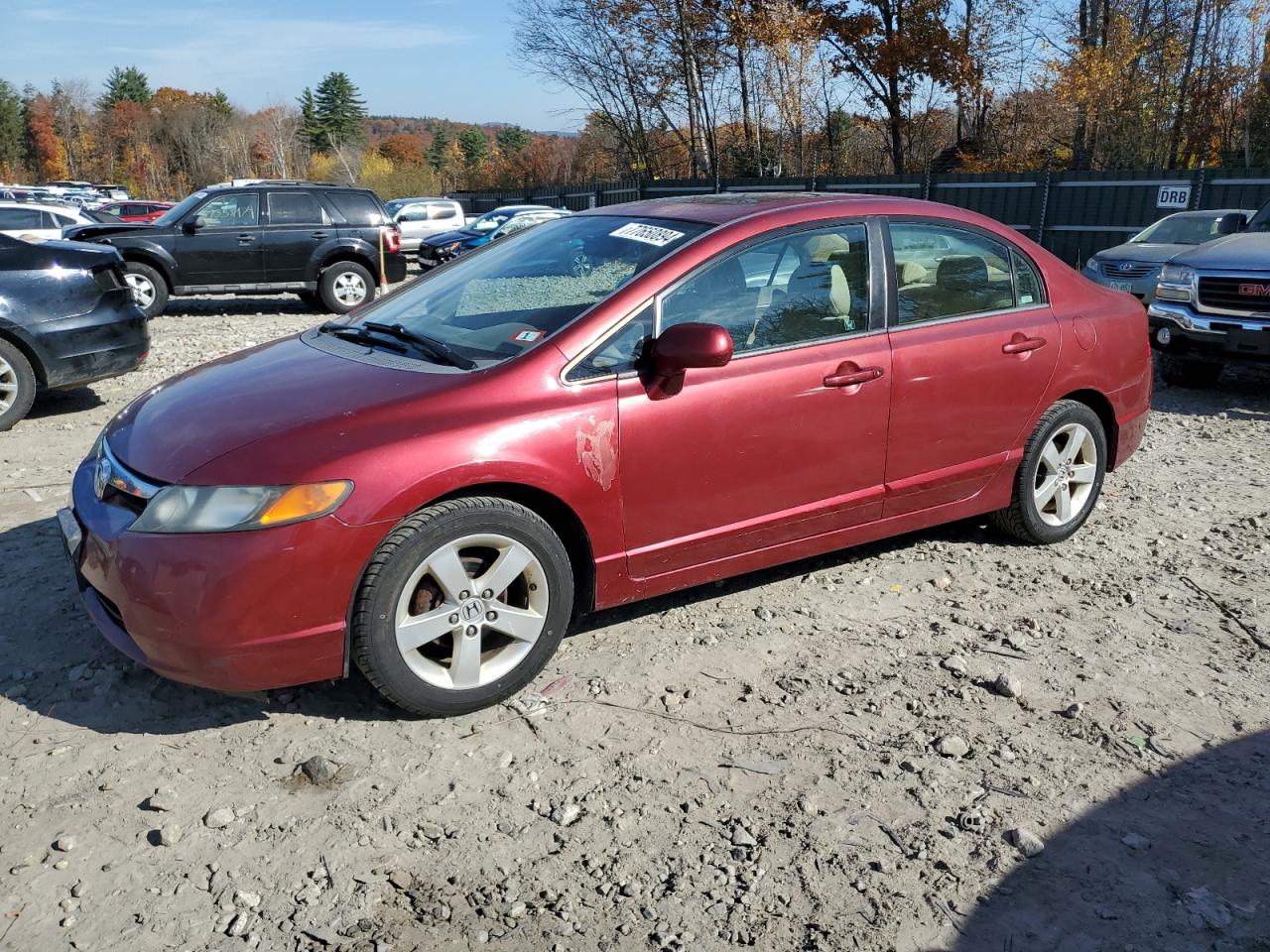 2008 Honda Civic Ex VIN: 2HGFA15898H506561 Lot: 77650894