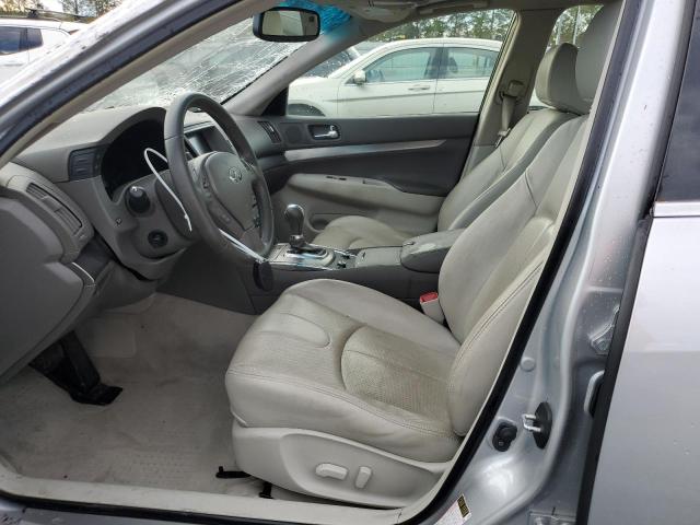  INFINITI G37 2013 Сріблястий