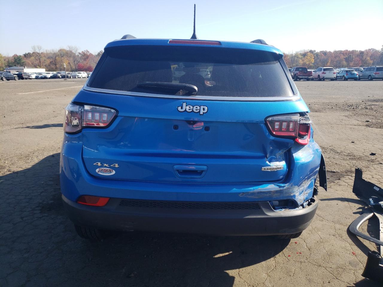 2022 Jeep Compass Latitude VIN: 3C4NJDBB6NT184895 Lot: 77008244