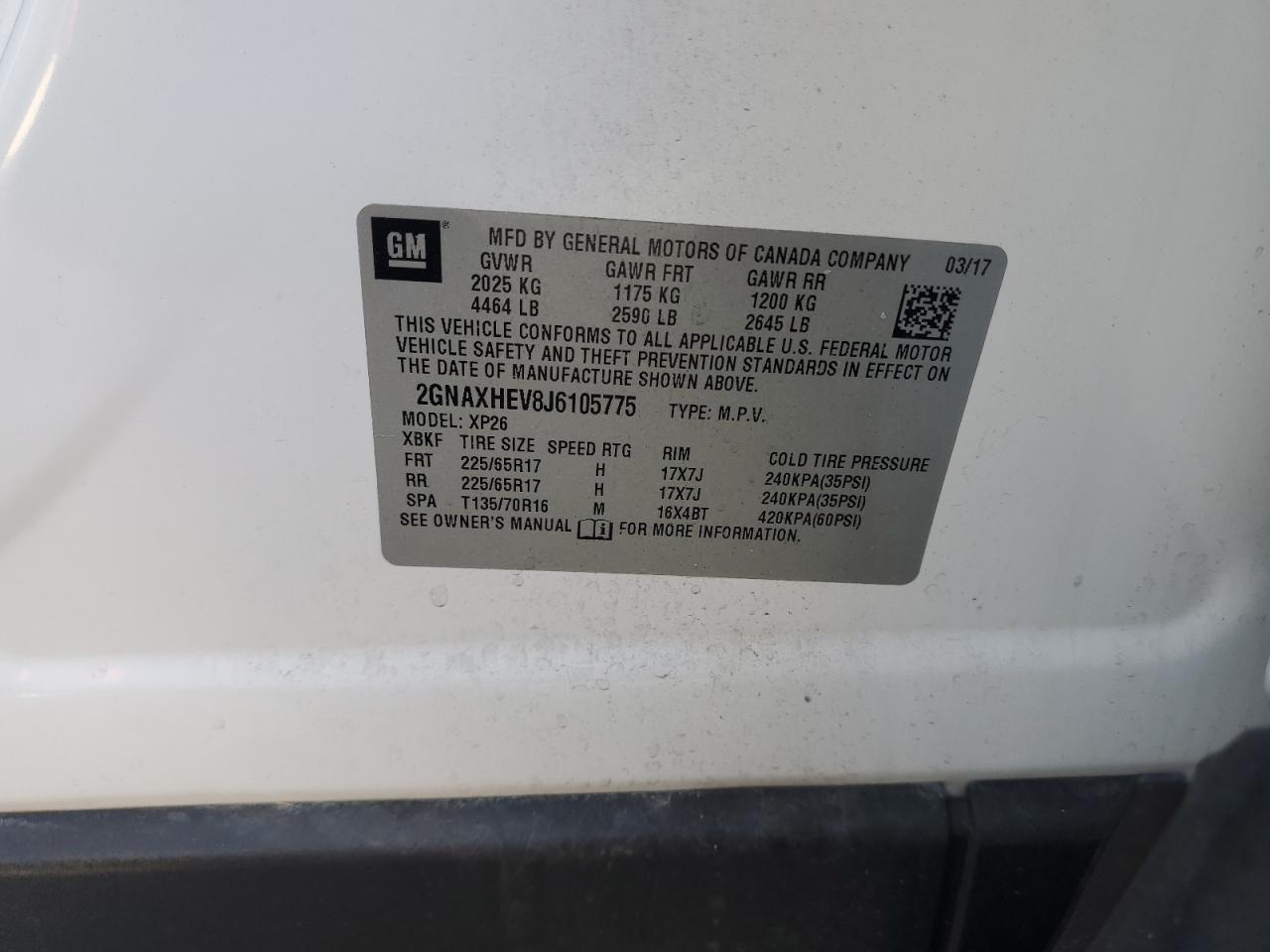 2018 Chevrolet Equinox - Image 12