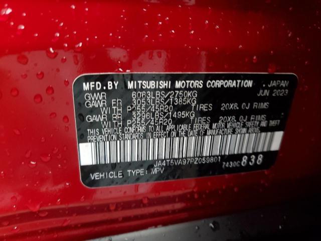 JA4T5VA97PZ059801 Mitsubishi Outlander  15