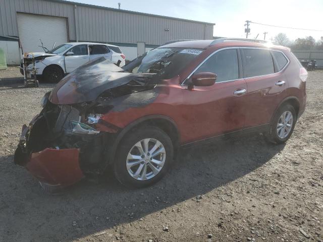 2014 Nissan Rogue S за продажба в Leroy, NY - Burn - Engine