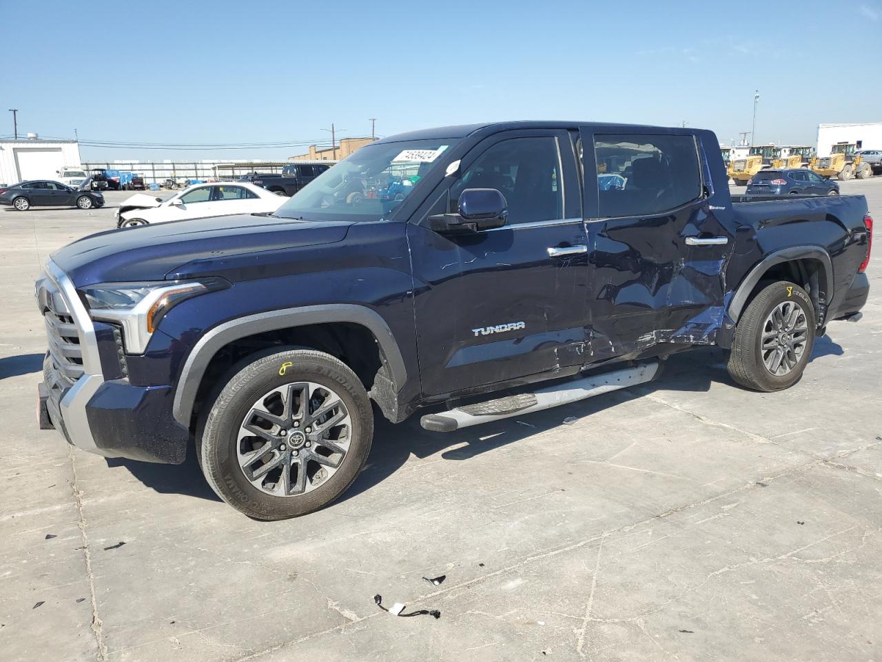 2023 Toyota Tundra Crewmax Limited VIN: 5TFJA5DB3PX106731 Lot: 74539424