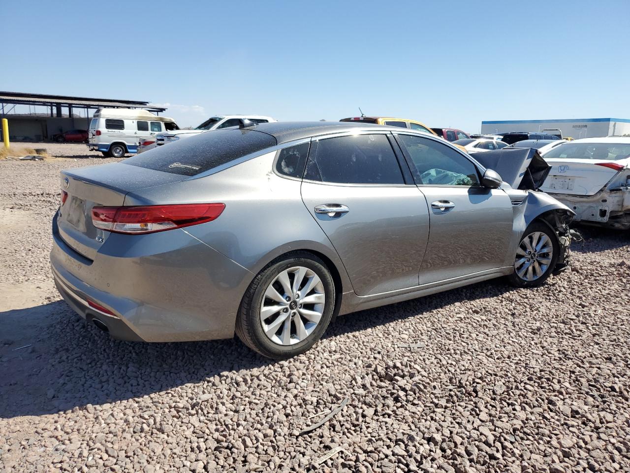 2017 Kia Optima Ex VIN: 5XXGU4L39HG135665 Lot: 76096574