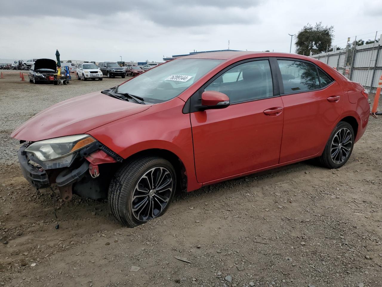 2014 Toyota Corolla L VIN: 5YFBURHE5EP101128 Lot: 76289144