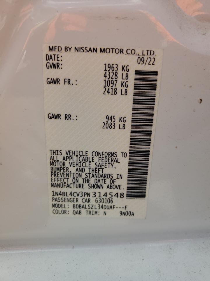 1N4BL4CV3PN314548 2023 NISSAN ALTIMA - Image 12