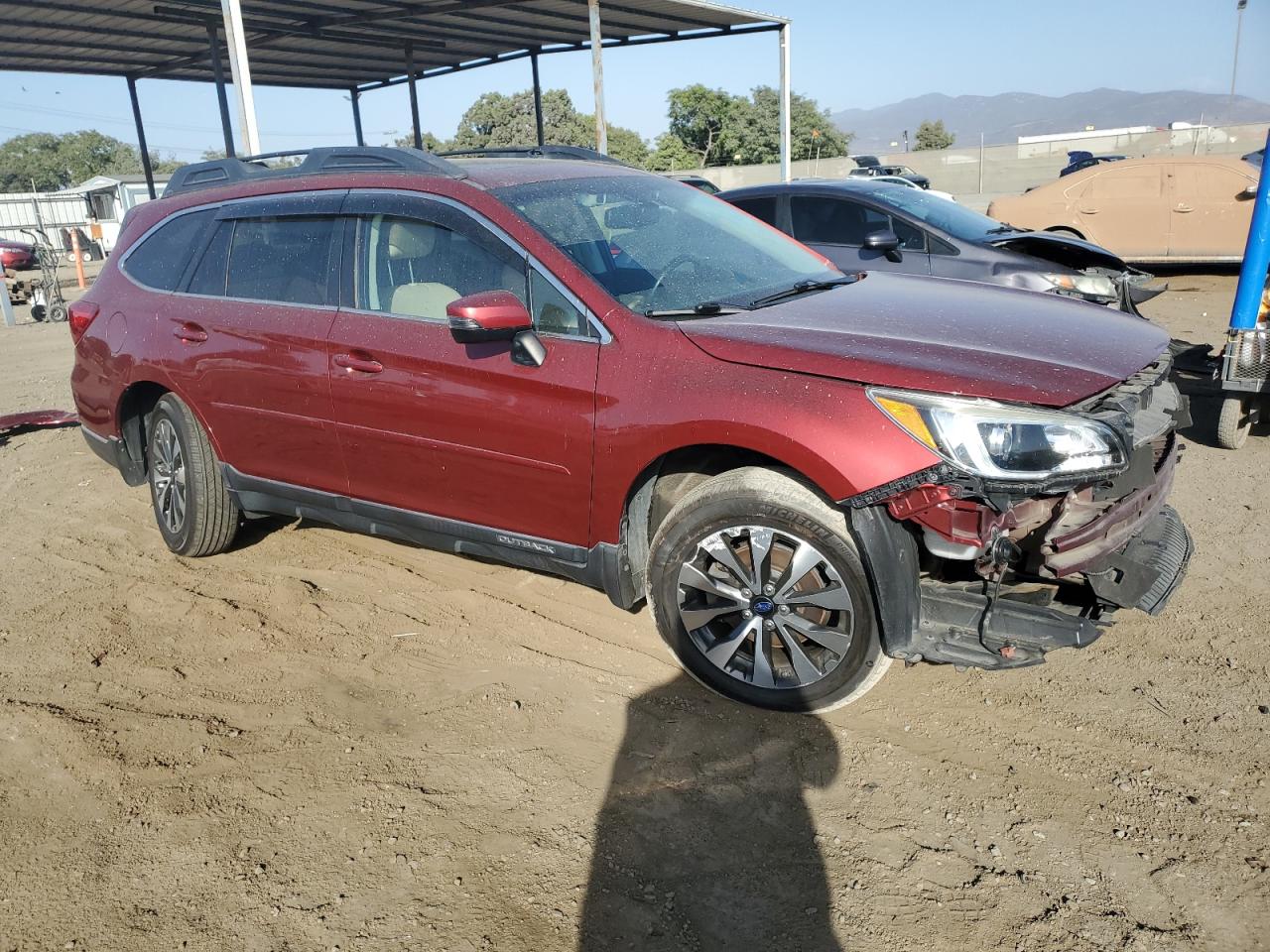 VIN 4S4BSENC3F3327966 2015 SUBARU OUTBACK no.4