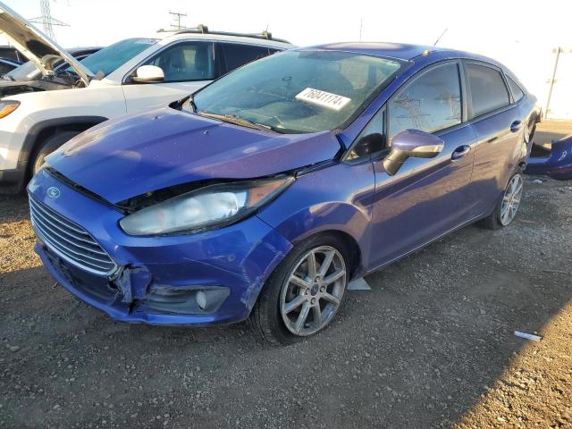  FORD FIESTA 2015 Blue