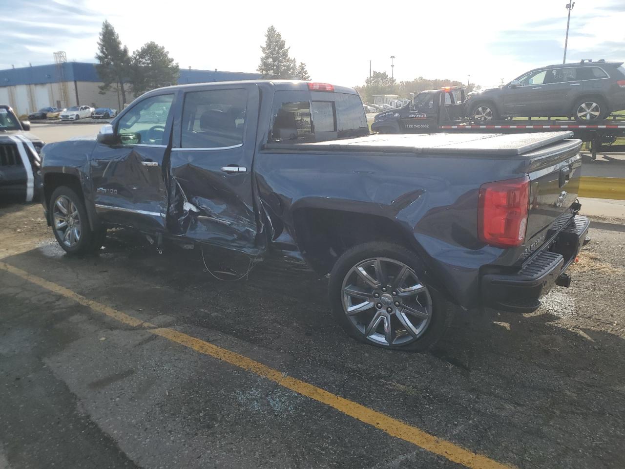 2018 Chevrolet Silverado K1500 Ltz VIN: 3GCUKSEJ3JG366637 Lot: 77171924