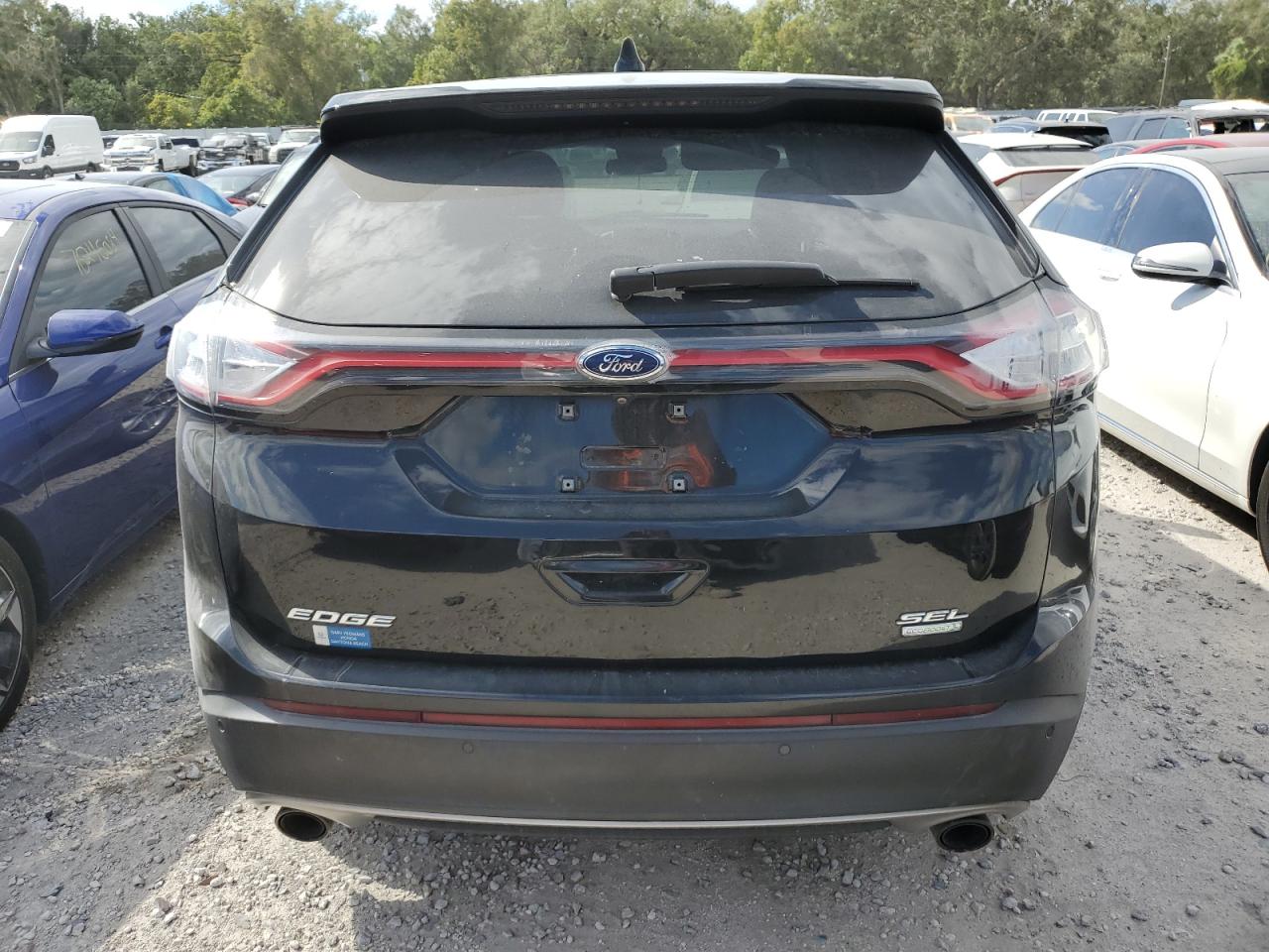 2017 Ford Edge Sel VIN: 2FMPK3J96HBC32177 Lot: 76528394