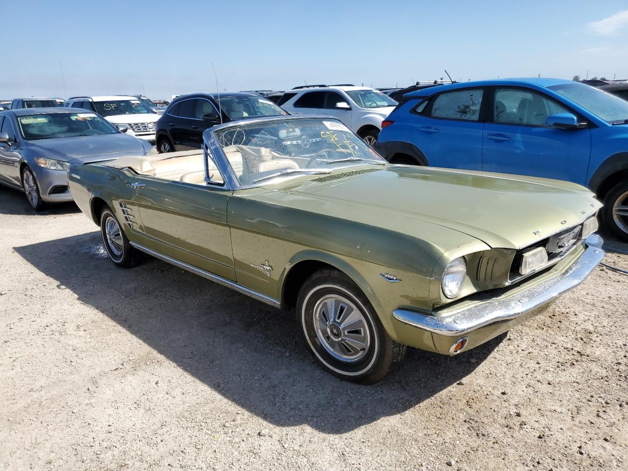 1966 Ford Mustang VIN: 6F08C377961 Lot: 74999094