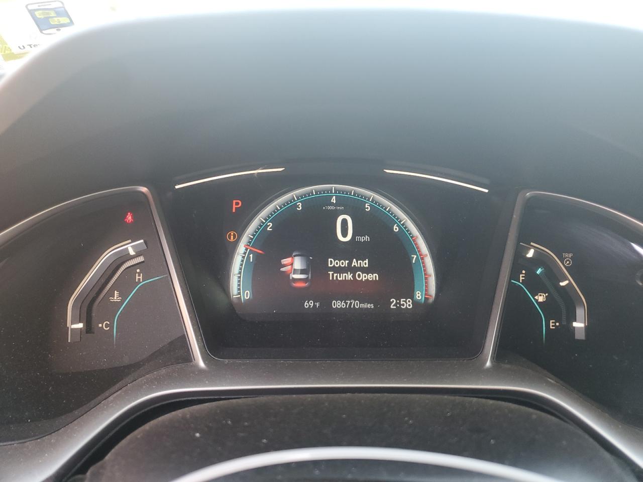 2HGFC1F39HH635025 2017 Honda Civic Ex