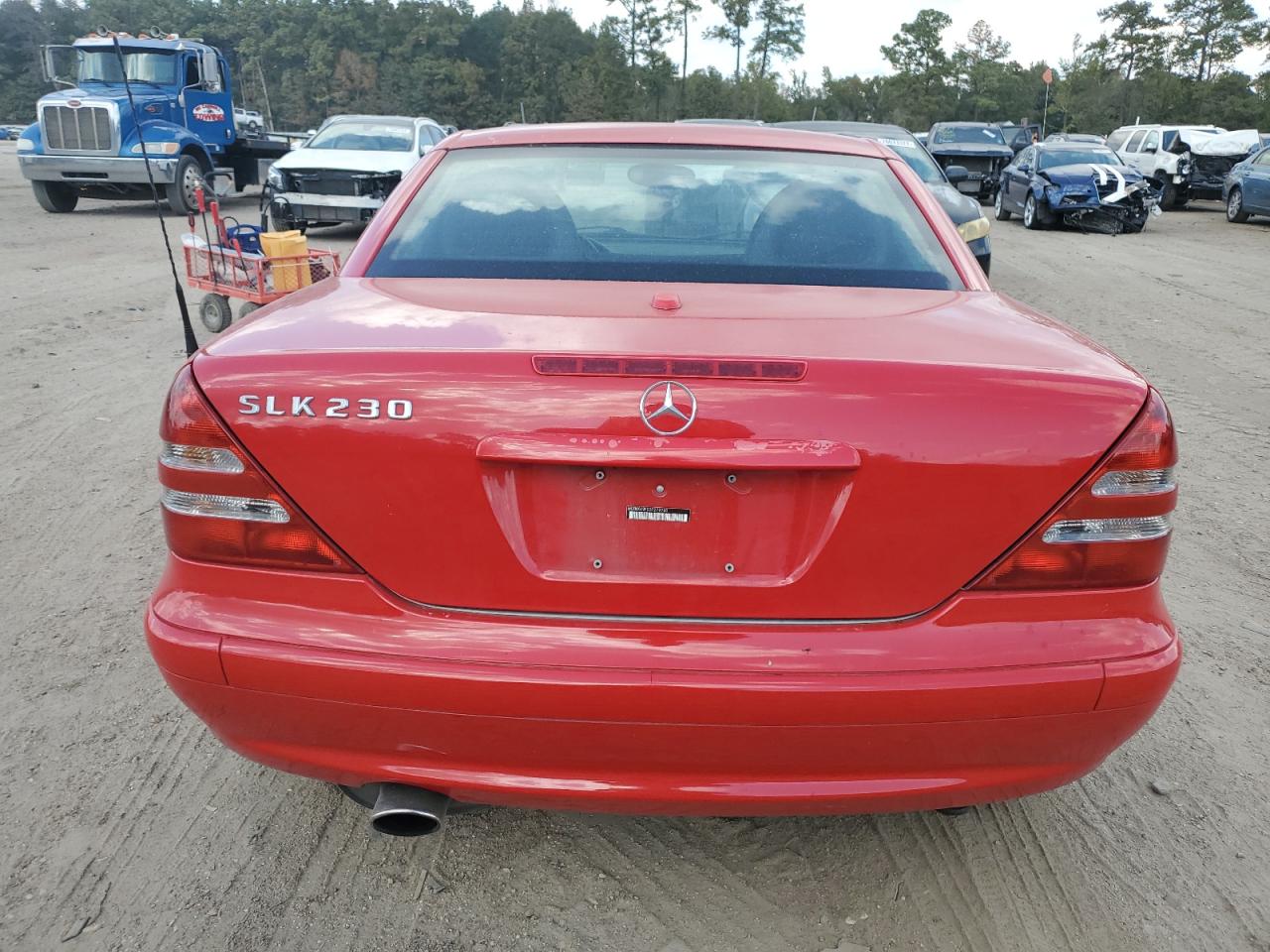 2003 Mercedes-Benz Slk 230 Kompressor VIN: WDBKK49F03F279760 Lot: 78327544