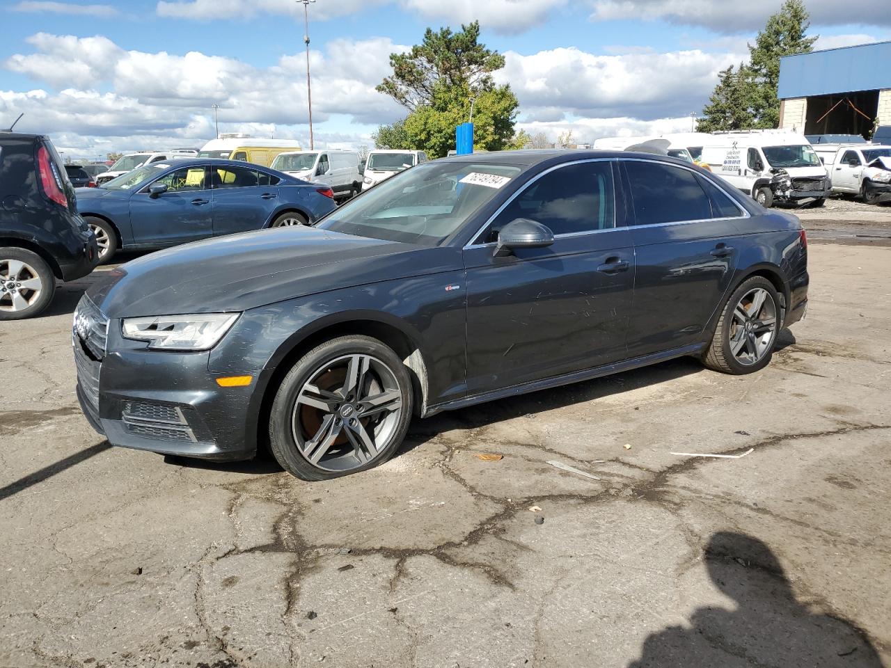 2017 Audi A4 Premium Plus VIN: WAUENAF4XHN028679 Lot: 76249794