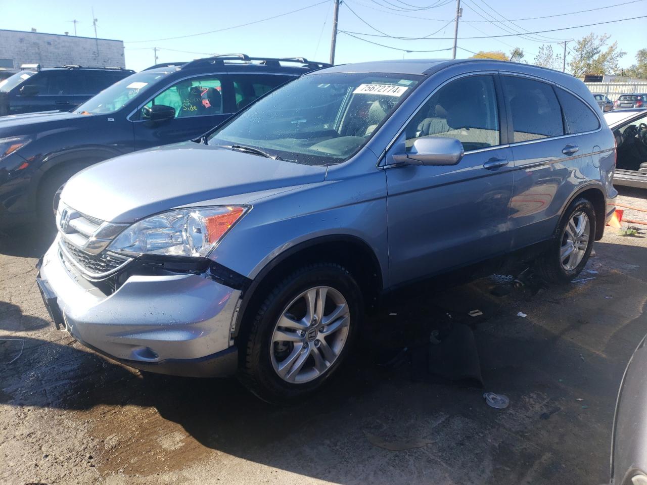 2010 Honda Cr-V Exl VIN: 5J6RE4H75AL091794 Lot: 75672774